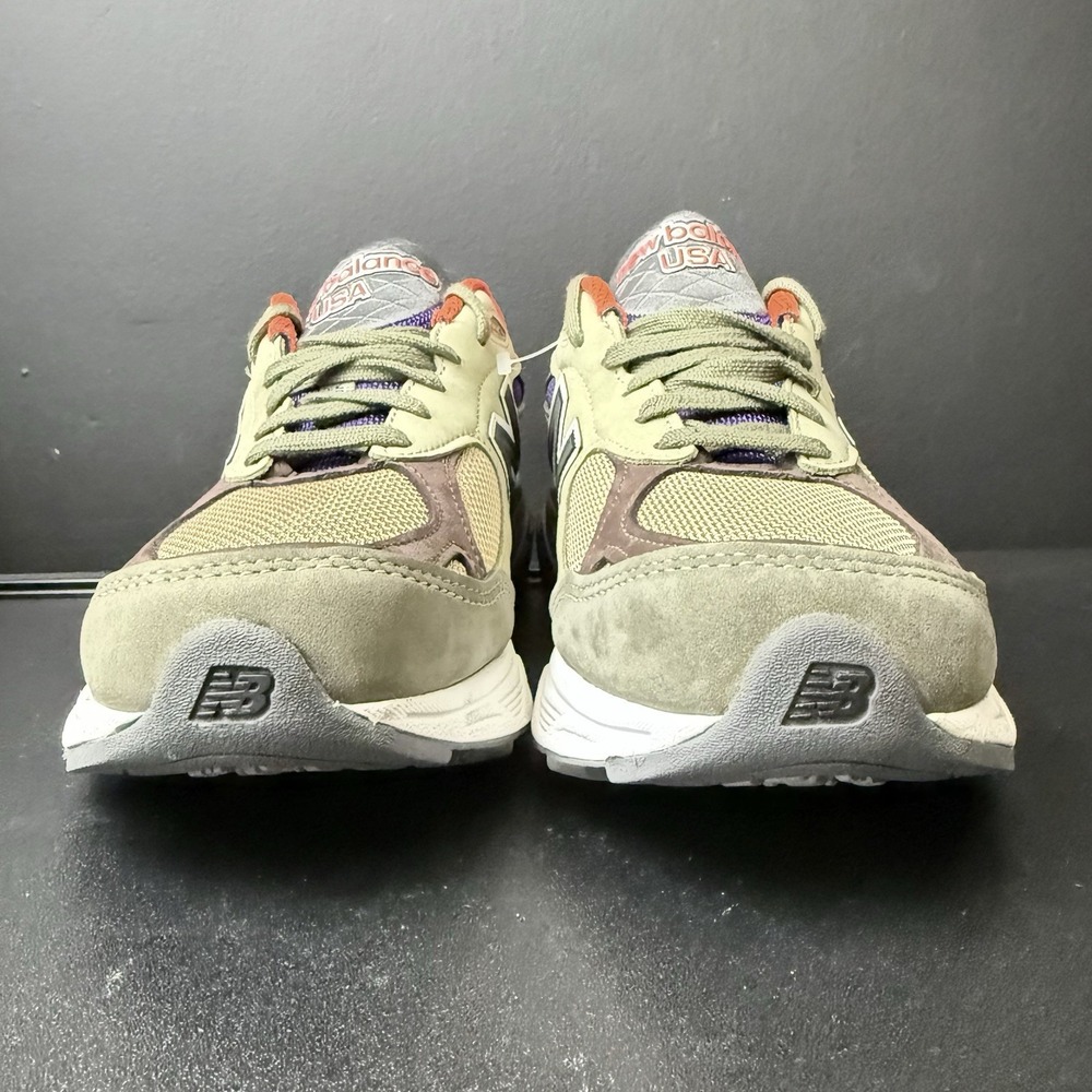 New Balance 990v3 Men's Made In USA Teddy Santis Tan Orange 2023 Size 7.5 Shoes - Picture 7 of 16